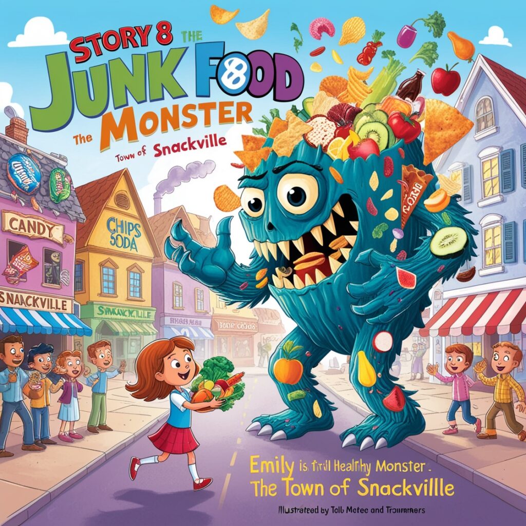 In Snackville, a team of veggie superheroes helps kids defeat unhealthy food villains. With courage and creativity, they make healthy eating fun and exciting.