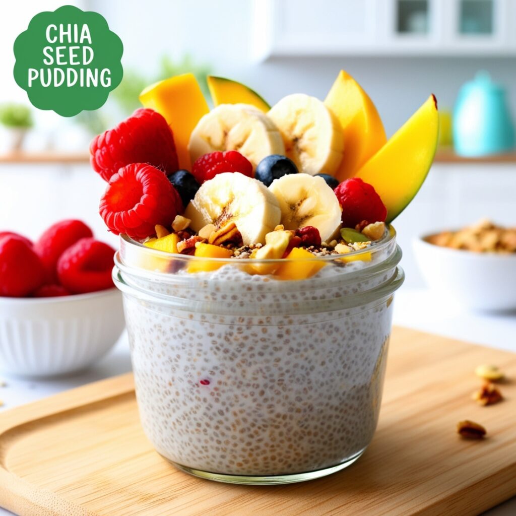Chia Seed Pudding: A Delicious Dessert Made with Kitchen Staples