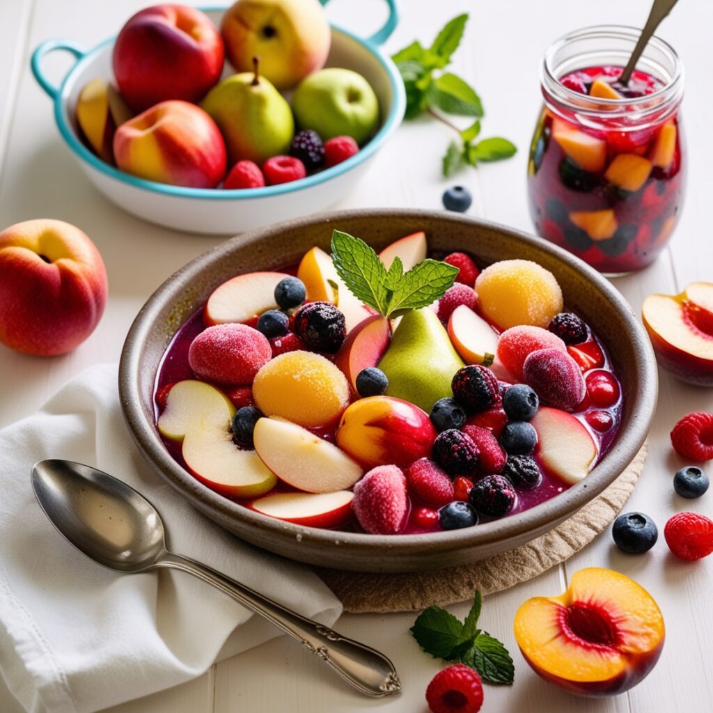 Fruits Compote: A Delicious Dessert Using Kitchen Staples