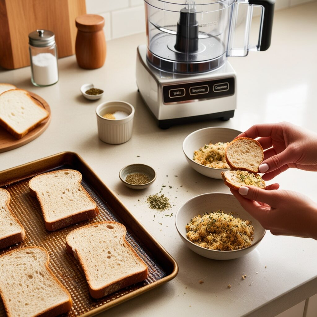 Homemade Bread Crumbs: A Simple Kitchen Staples Recipe