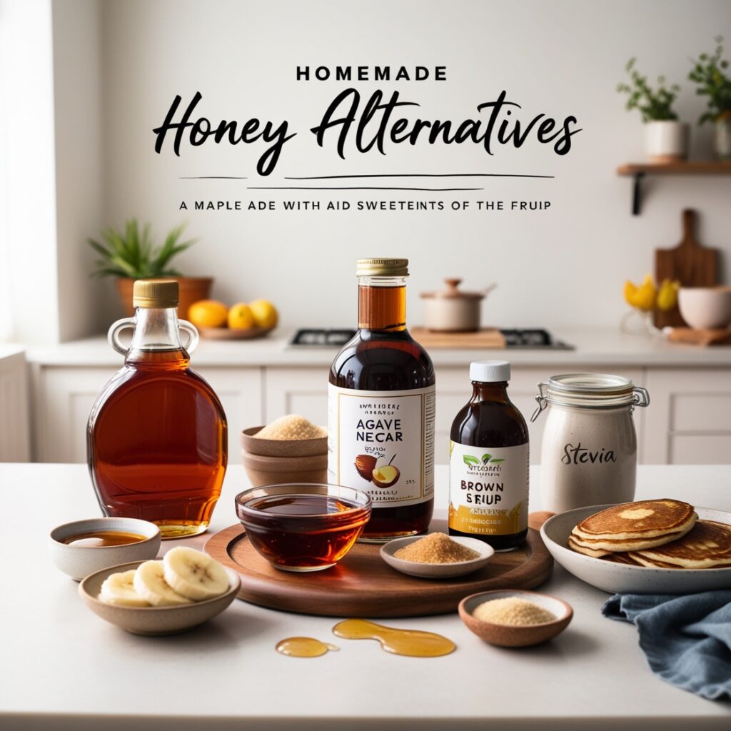 Essential Kitchen Staples: Delicious Homemade Honey Alternatives for Every Kitchen