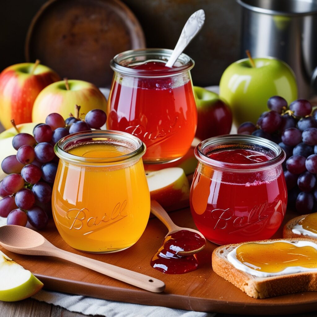 Kitchen Staples: Homemade Fruit Jellies Made from Fresh Juice