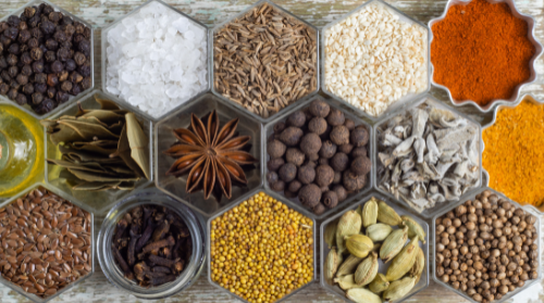 Herbs and spices are natural flavor enhancers in food that boost taste and color while offering health benefits.