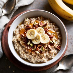 Nutty Banana Otmeal