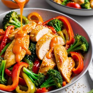 Orange Chicken Stir-Fey