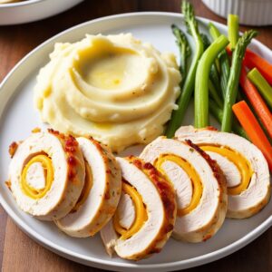 Chicken and Cheese Roll-Ups