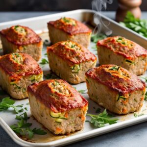 Mini Turkey Meatloaves
