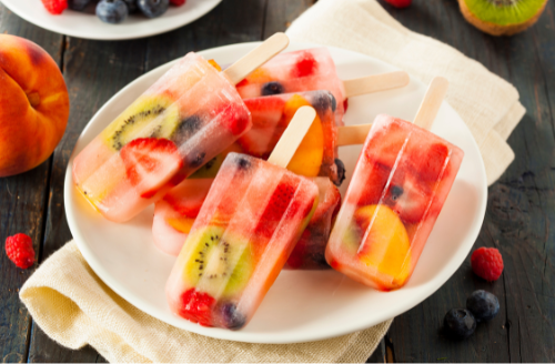 Explore dairy-free options for creamy popsicles