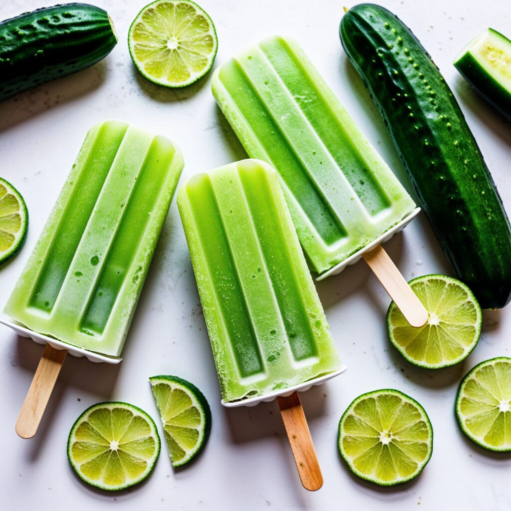 A refreshing and zesty popsicle perfect for cooling off!