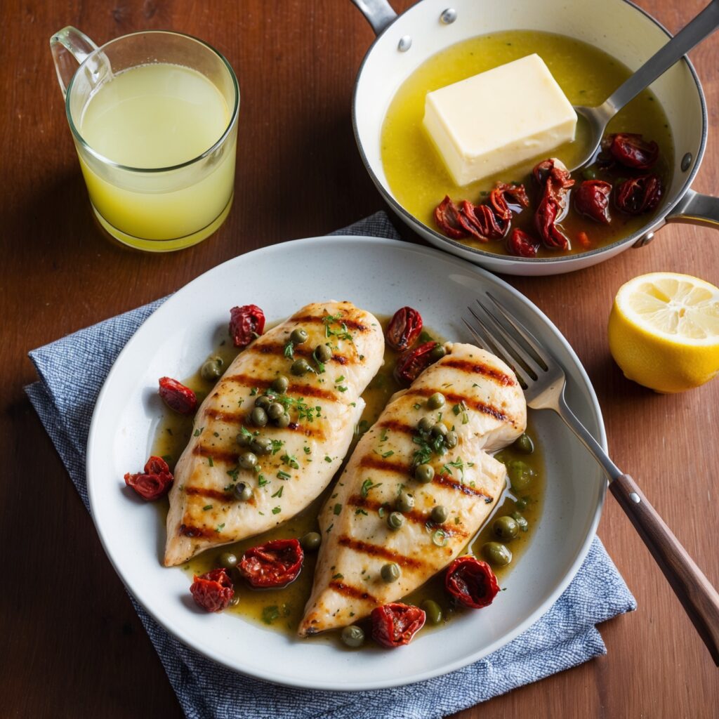 image of a delicious homemade Carrabba’s Chicken Bryan
