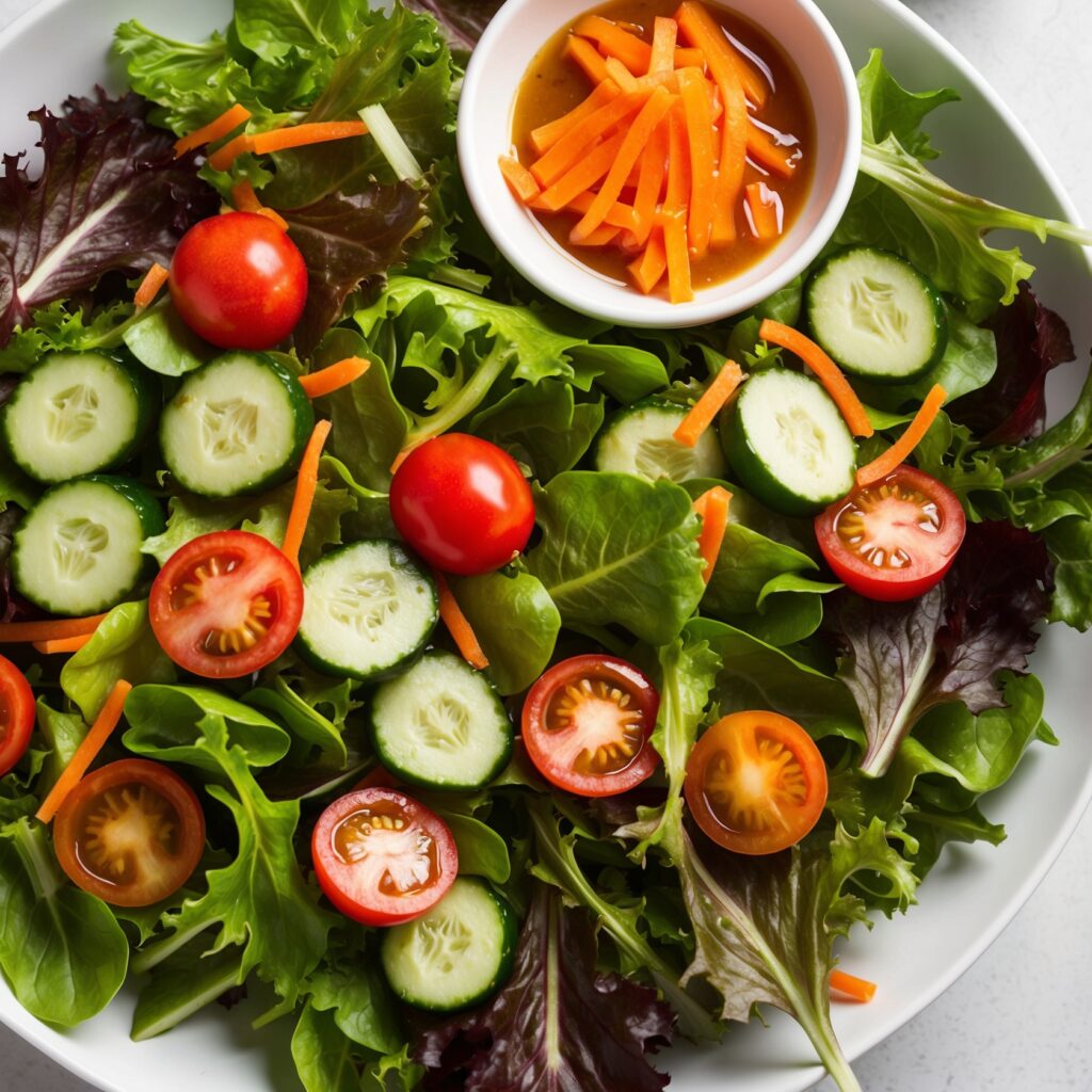 Appetizing image of homemade Ruby Tuesday’s Garden Bar Salad