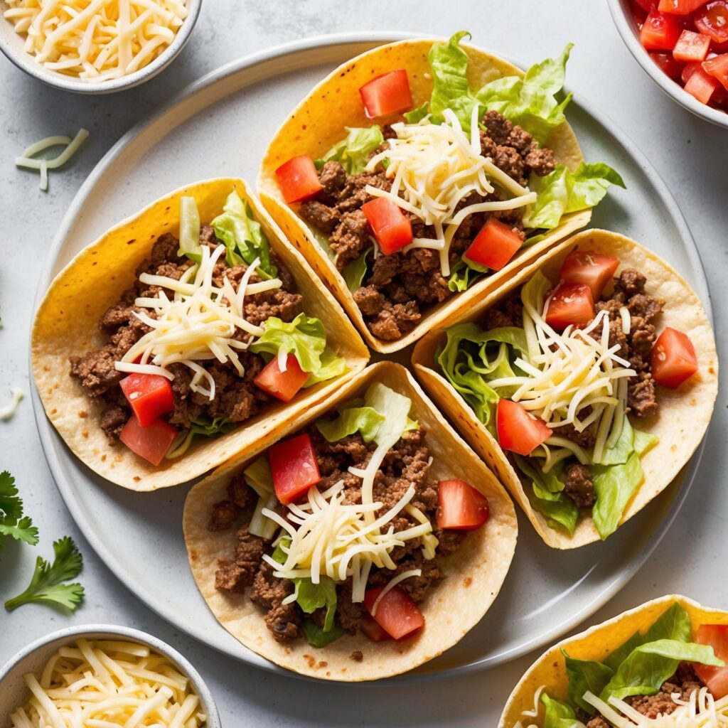 Secret Restaurant Copycat Recipes: Appealing and vibrant image of homemade "Taco Bell’s Crunchy Taco"
