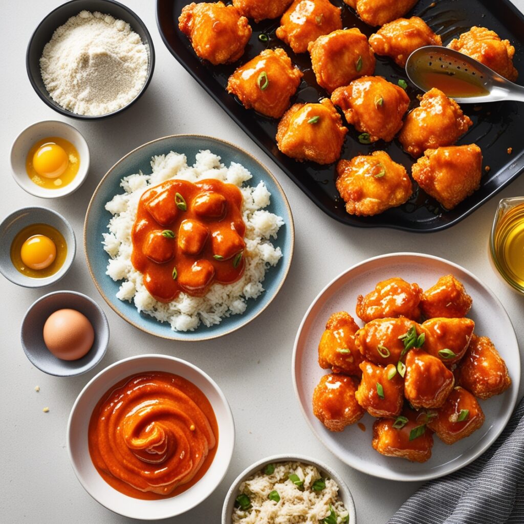 Image of a delicious, healthy homemade Panda Express Orange Chicken