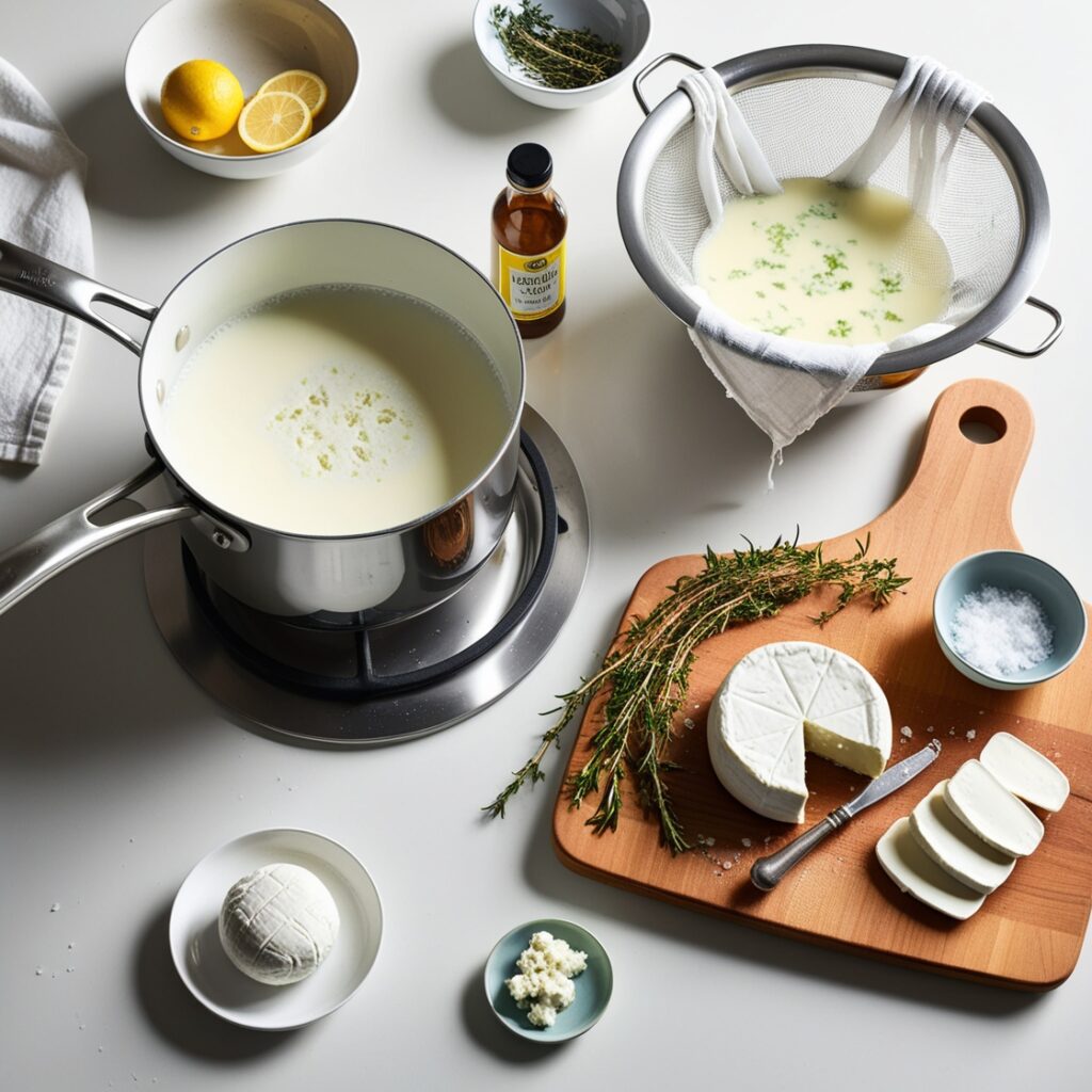 DIY Pantry Staples: Simple and fresh cheese that can be used in sandwiches or snacks