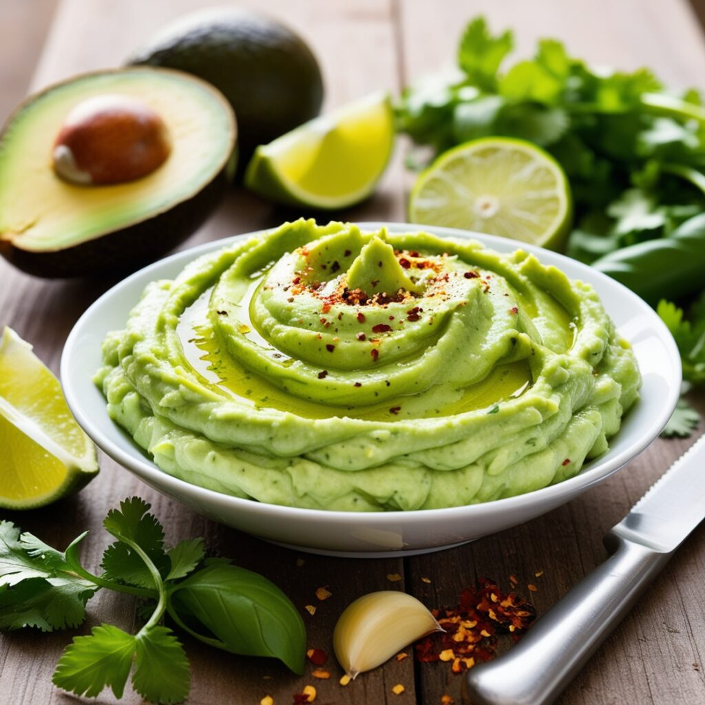 Pantry Staples: Vibrant and Appetizing Homemade Avocado Spread