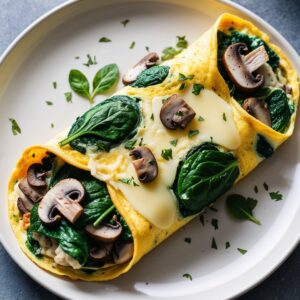 Veggie-Stuffed Omelet