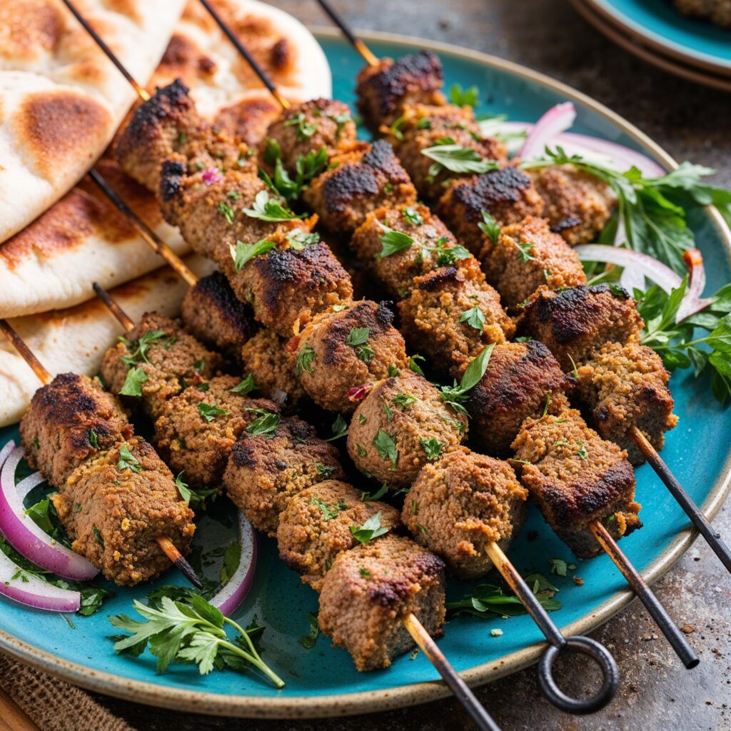 Savor the rich and flavorful Kebabs from Iran, a true culinary delight.