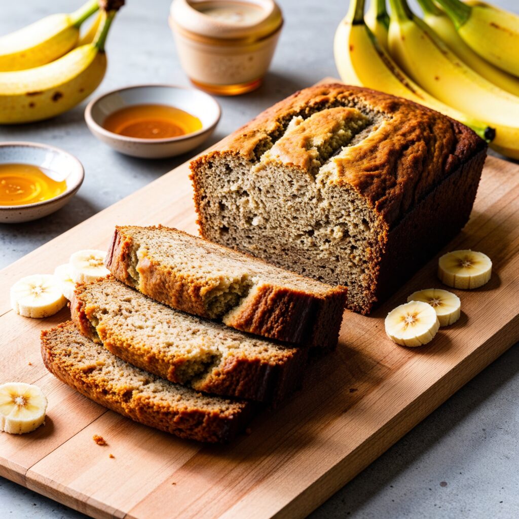 Whole Wheat Banana Bread is a healthy snack option that can help combat childhood obesity by providing nutritious energy from whole grains and natural sweetness from ripe bananas.
